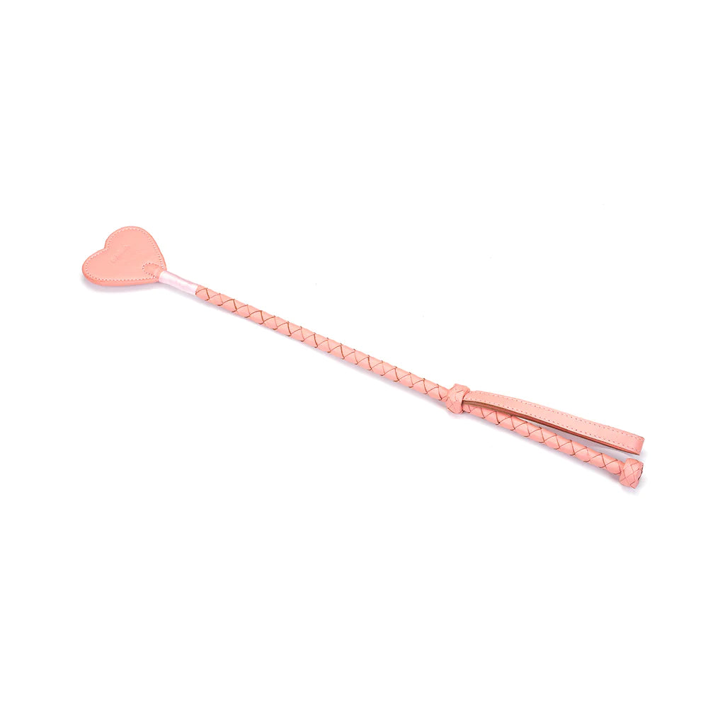 Pink Dream Leather Riding Crop by Liebe Seele