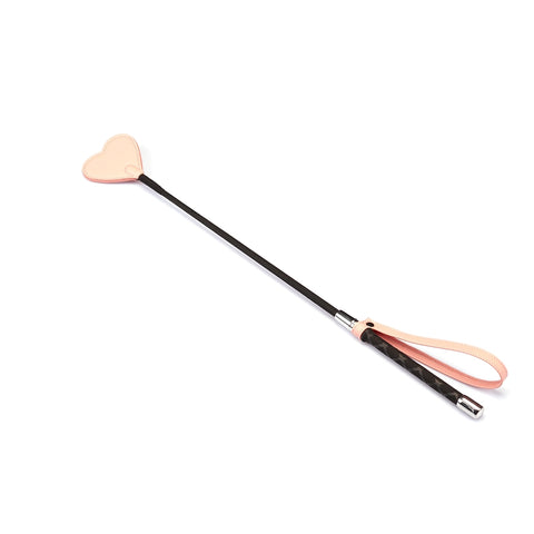 Organosilicon Heart Crop by Liebe Seele Pink/Black