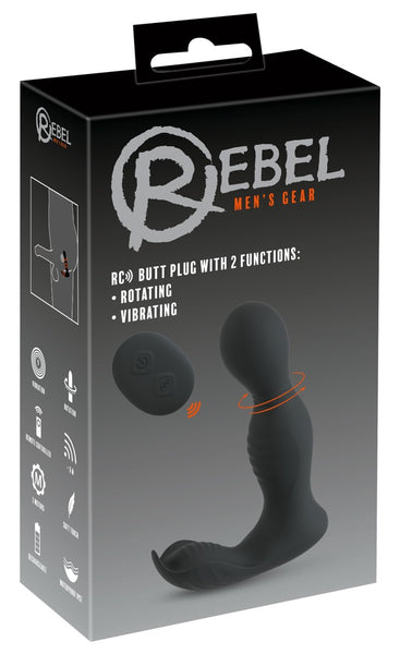 Men's RC Rotating Butt Plug by Rebel