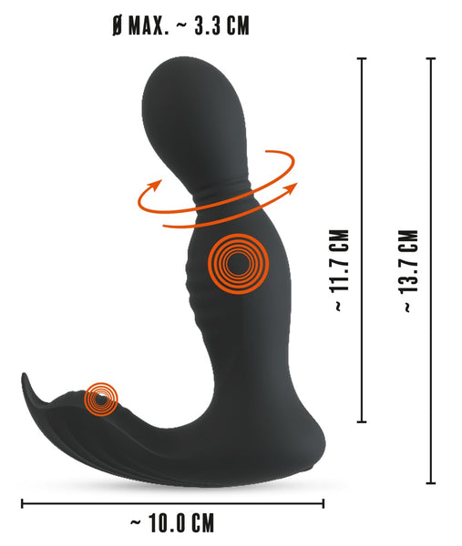 Men's RC Rotating Butt Plug by Rebel