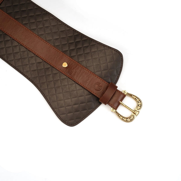 The Equestrian - Leather Saddle Harness