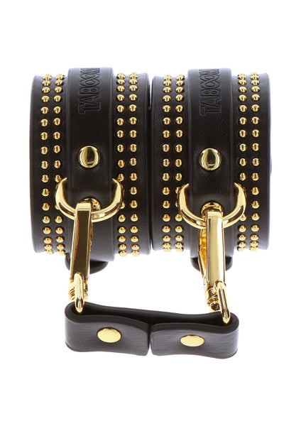 Gold Studded Ankle Cuffs VEGAN by Taboom