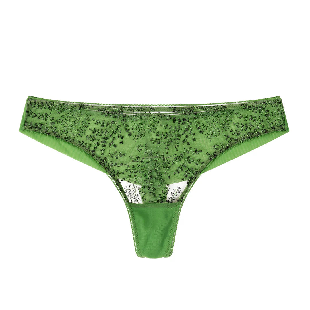 Breeze Apple Green Tanga by HUIT