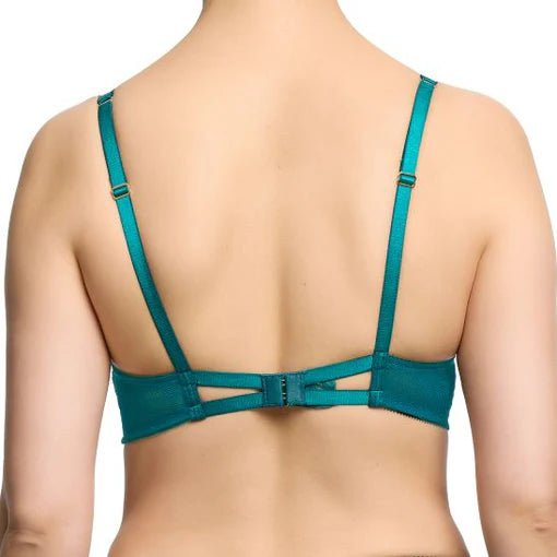 NEW! Victresse Kingfisher Blue Foil Bra by Dita Von Teese