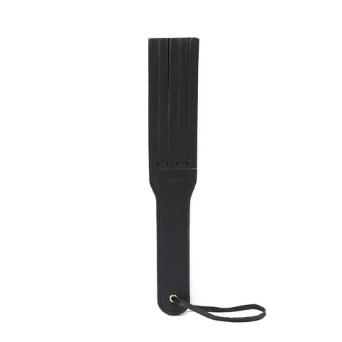 Black Leather Rawse Paddle by Libe Seele