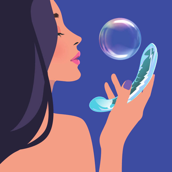 Biird Kalii No 3 Glass G-Spot Dildo