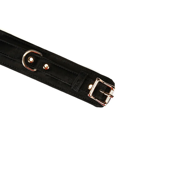 Boudoir Amor Vegan Ankle Cuffs Pink/Black
