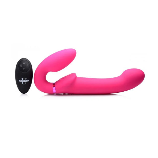 Strap U 10X Ergo-Fit G-Pulse Inflatable & Vibrating Strapless Strap-On