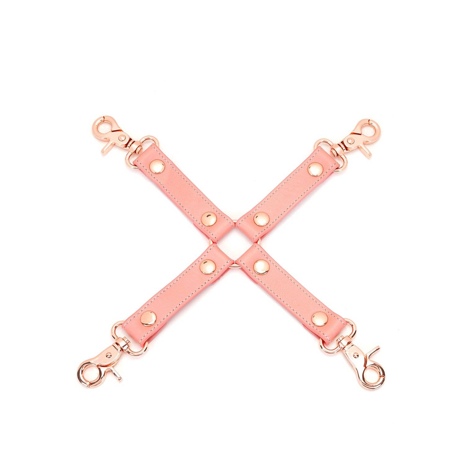 Pink Dream Leather Hogtie by Liebe Seele