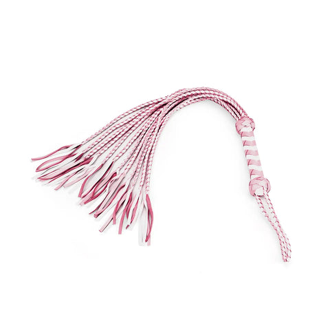 Fairy Green or Pink Leather Cat 'O Nine by Liebe Seele.