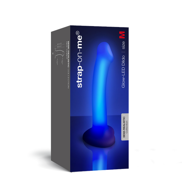 Strap On Me - Glow-LED Dildo