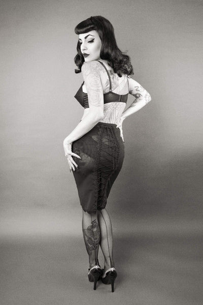 Bettie Page Lingerie Skirt