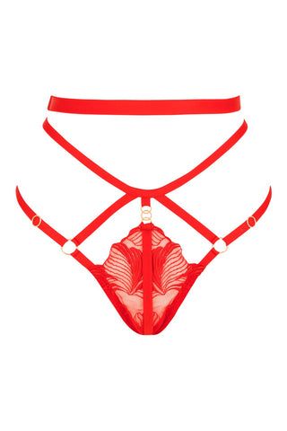 Bijou Thong in Jewel Red by Patrice Catanzaro