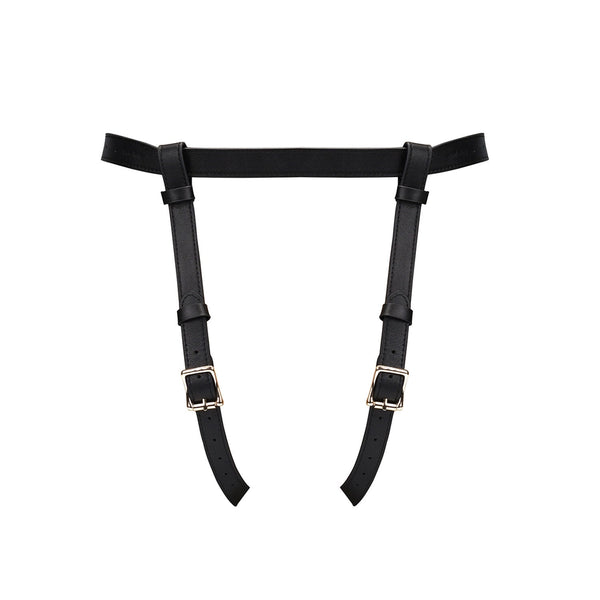 Deluxe Leather Strap On Harness by Liebe Seele