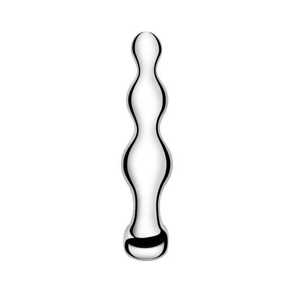 NEW! - B-Vibe Stainless Steel Anal Beads