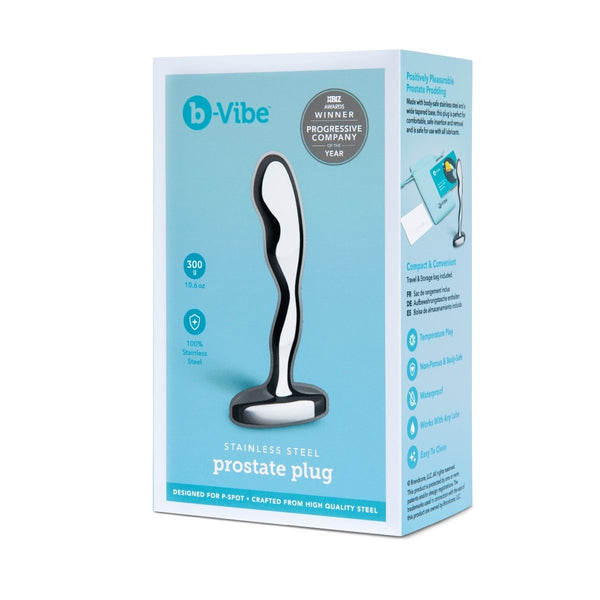 b-Vibe Stainless Steel Prostate Plug NEW