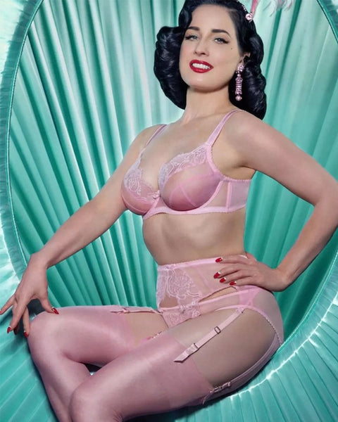 Muse Cameo Pink thong by Dita Von Teese