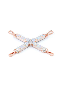 Silver Rainbow Holographic Bondage Hogtie