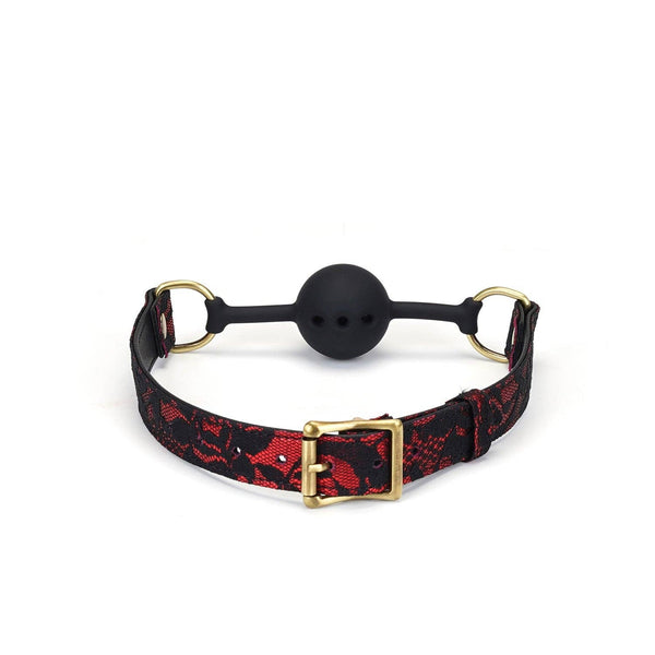 Victorian Garden: Vegan Friendly Silicone Ball Gag by Liebe Seele