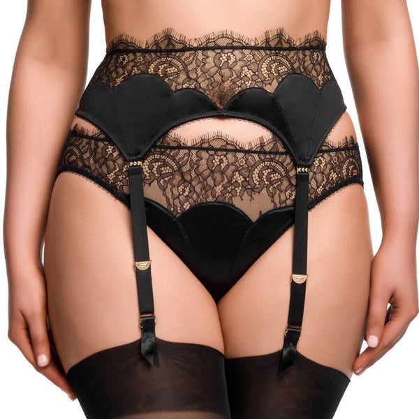 Esther Suspender Belt in Black by Dita Von Teese