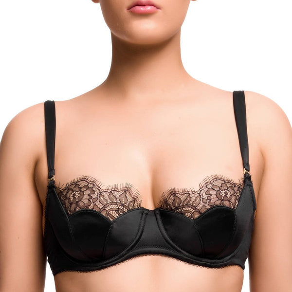 Esther Underwired Bra in Black by Dita Von Teese