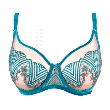 Fortunia Curve Bra in Mosaic by Dita Von Teese