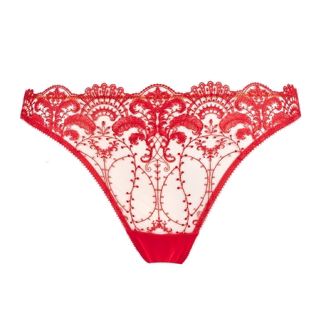 Nom de Plume Thong in Flame by Dita Von Teese