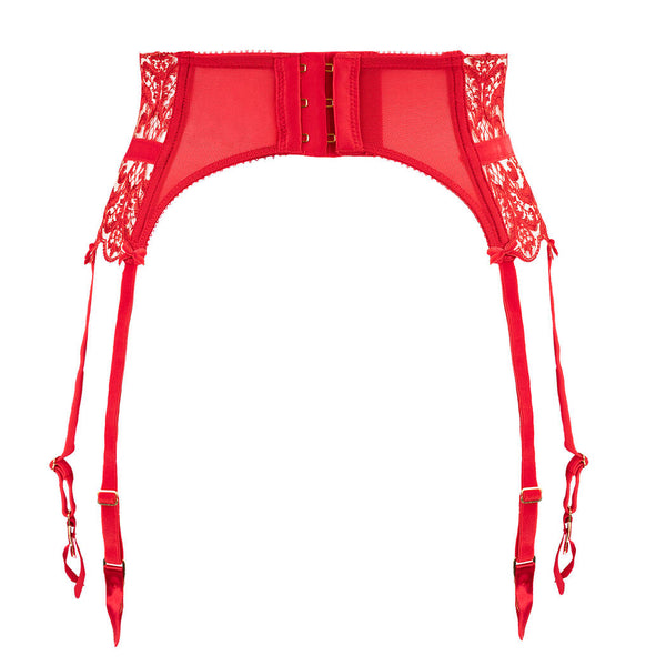 Nom de Plume Suspender Belt in Flame by Dita Von Teese