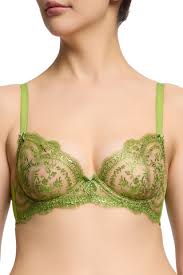 NEW! Severine Absinthe Foil Bra by Dita Von Teese