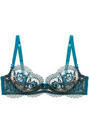 NEW! Evelina Lurex Peacock Bra by Dita Von Teese