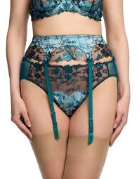 NEW! Victresse Kingfisher Blue Foil Bra by Dita Von Teese