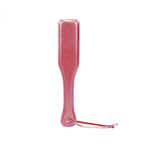 Lustre Rosa Pink Leather Paddle by Liebe Seele