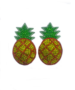 Fruity Pineapple Crystal Nipple Pasties