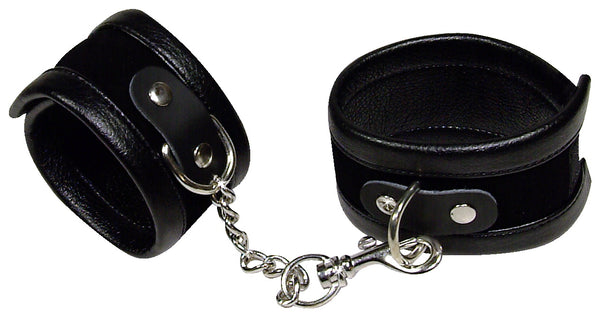 Imitation Leather Cuffs by Bad Kitty