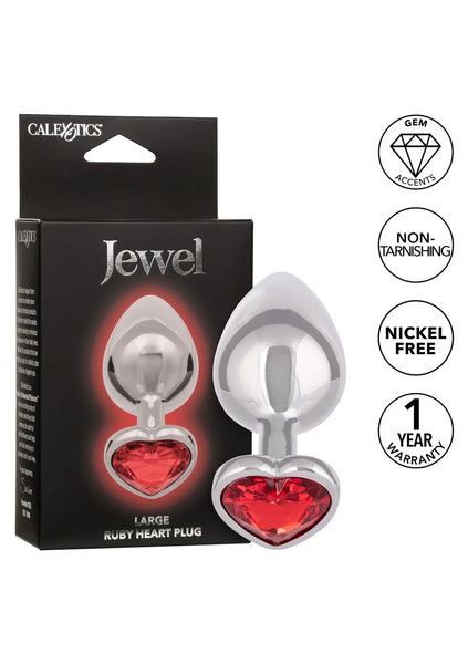 Red Ruby Jewel Butt Plug