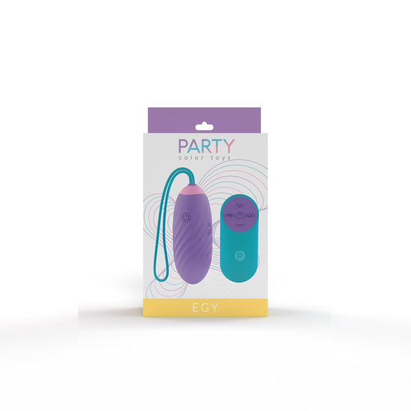 Party Color EGY Vibrating Love Egg