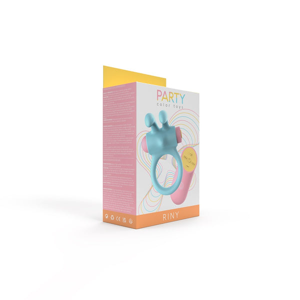 Party Color RINY Remote Control Rabbit Cock Ring