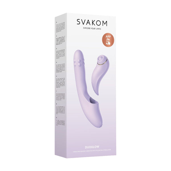 Duoglow 2in1 Vibrator by Svakom
