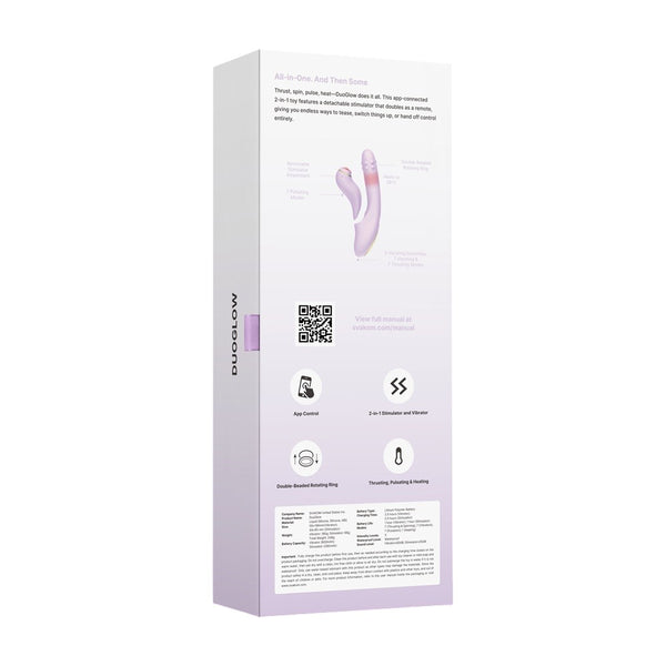 Duoglow 2in1 Vibrator by Svakom