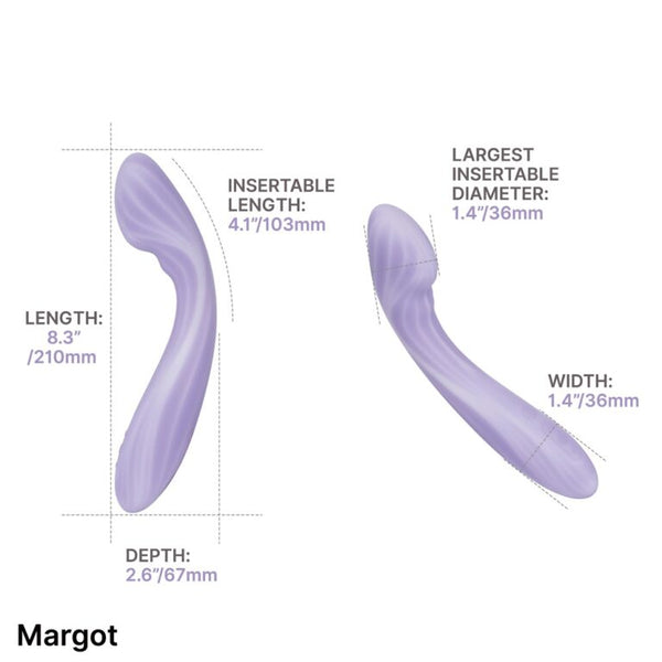 Margot G-Spot Vibrator Lilac by Svakom