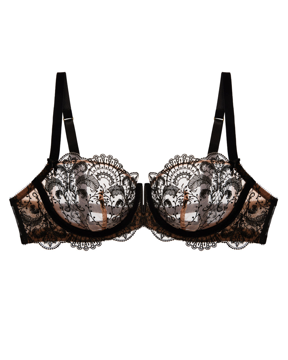 LAST FEW SIZES ! Nom De Plume Balconette Bra by Dita Von Teese