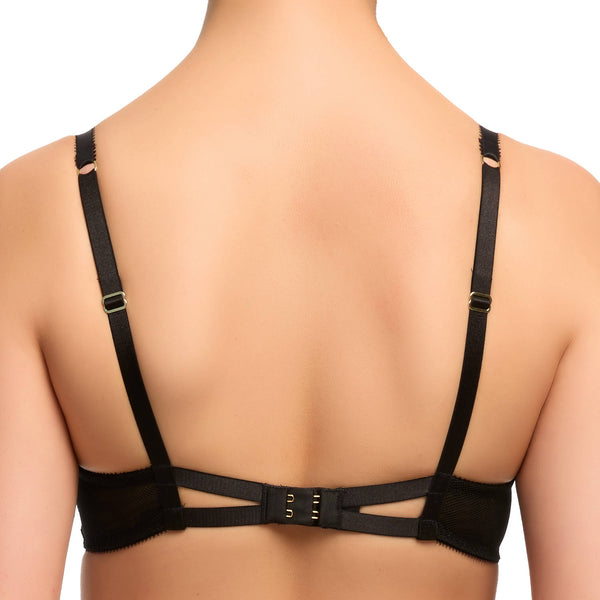 Victresse Black & Fuschia Bra by Dita Von Teese