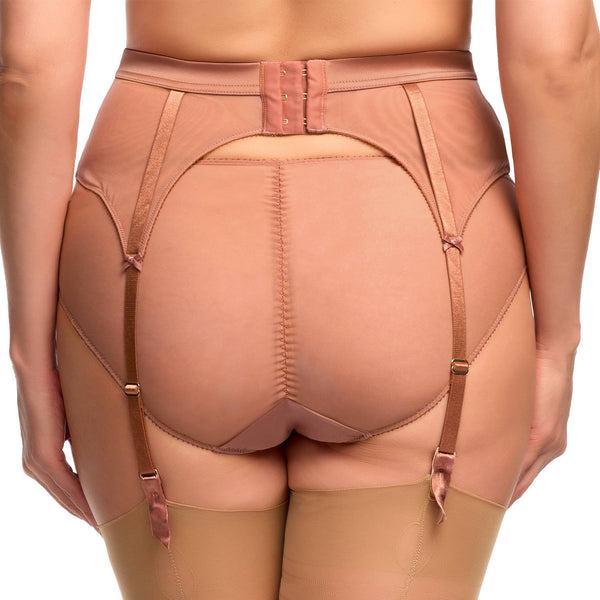 Rosabelle Copper Suspender Belt by Dita Von Teese