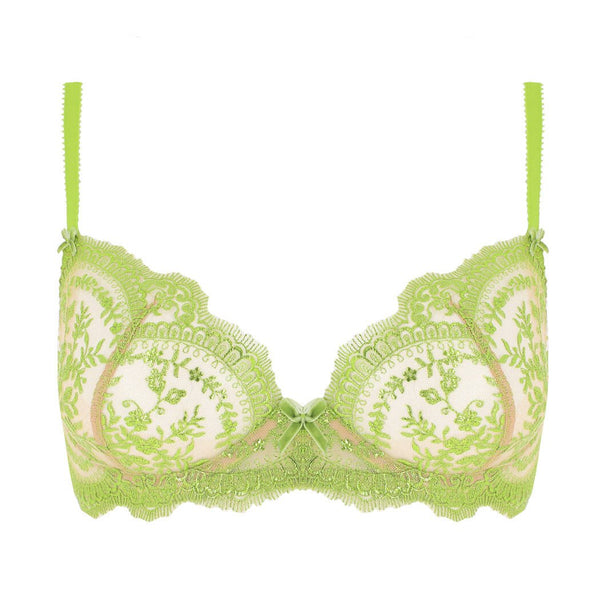 NEW! Severine Absinthe Foil Bra by Dita Von Teese