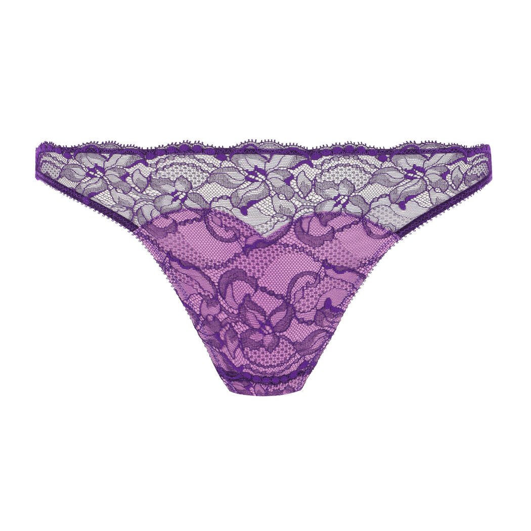 NEW! Tryst Vibrant Violet Thong by Dita Von Teese