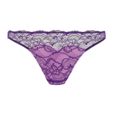 NEW! Tryst Vibrant Violet Thong by Dita Von Teese