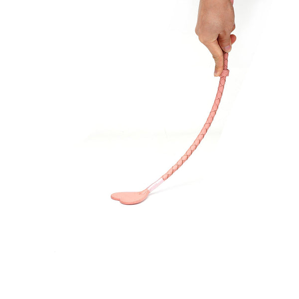 Pink Dream Leather Riding Crop by Liebe Seele