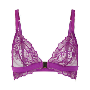 Symphony Non-Wired Bralette in Purple by HUIT