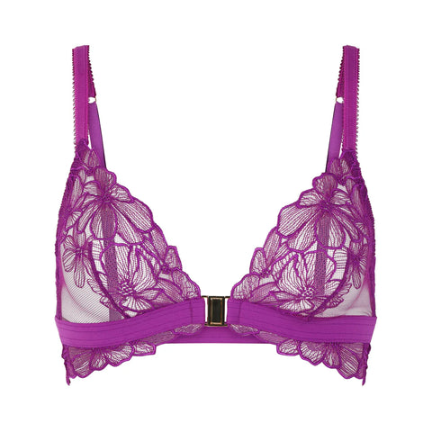 Symphony Non-Wired Bralette in Purple by HUIT