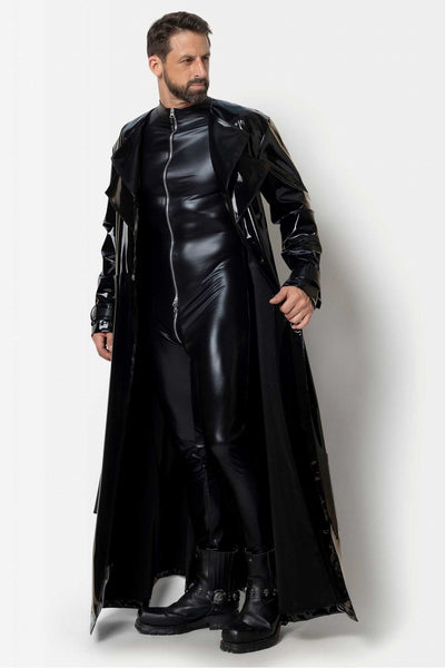 Rolo vinyl trenchcoat